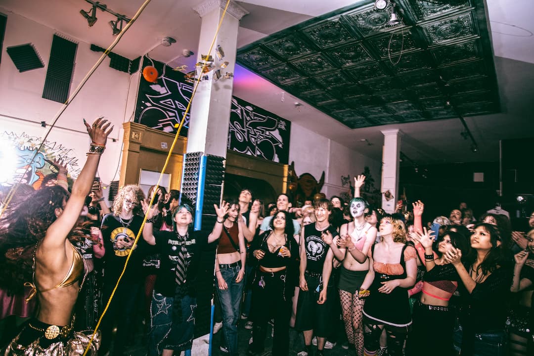 Grey Lab from the outside.